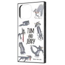スーパーSALE 10%OFF【4日20:00~11日01:59】iPhone13 ProMax トムとジェリー カバー ケース 耐衝撃 衝撃に強い 保護 傷に強い ハード ソフト クッション アイフォン スマホケース KAKU トム