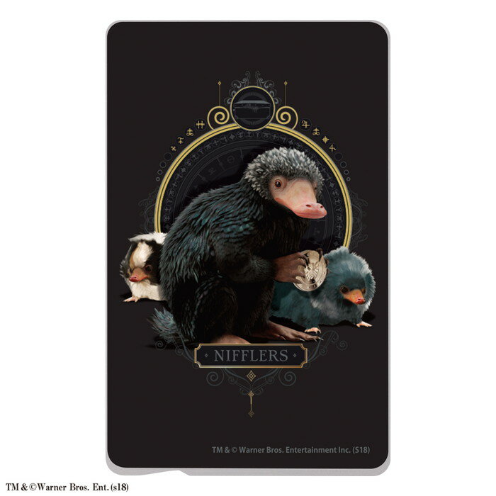 ICカードステッカー ICカード ステッカー シール 交通 電車 バス suica pasmo icoca manaca 貼る ファンタスティックビースト 二フラー