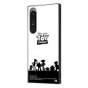 Xperia 1 IV ケース SOG06 SO-51C カバー ディズニー ピクサー 耐衝撃 キャラクター ハードケース ソフトケース スマホケース スクエア KAKU トイストーリー シルエット かわいい