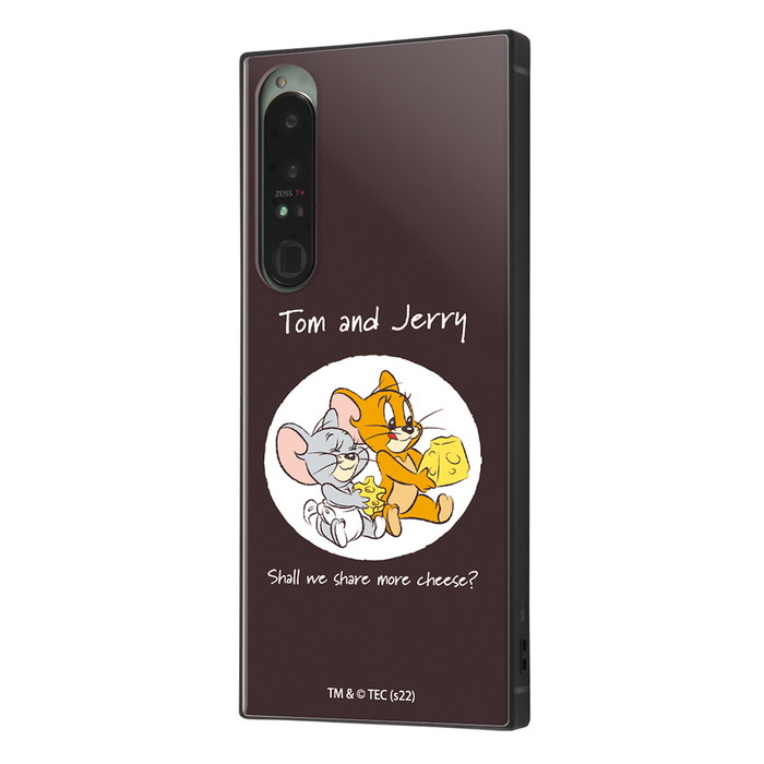 【マラソン限定 大特価】 Xperia 1 IV ケース SOG06 SO-51C カバー トムとジェリー 耐衝撃 キャラクター ハードケース ソフトケース スマホケース スクエア KAKU ジェリー タフィー チーズ か…