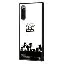 Xperia 10 IV ケース SOG07 SO-52C カバー ディズニー 耐衝撃 キャラクター ハードケース ソフトケース スマホケース スクエア KAKU トイストーリー シルエット かわいい エクスペリア エクスペリア10 エクスペリア10iv