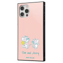iPhone12 ケース トムとジェリー iPhone 12 Pro 12Pro スクエア 耐衝撃 カバー ソフト ソフトケース ハード ハードケース スクエア スマホケース スマホカバー