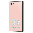iPhoneSE3 ケース トムとジェリー iPhone SE3 SE2 8 7 スクエア 四角 耐衝撃ケース カバー ソフト ソフトケース ハード ハードケース スマホケース スマホカバー