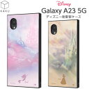 GalaxyA23 ケース ディズニー 耐衝撃 Galaxy A23 5G スクエア 四角 耐衝撃ケース カバー ハードケース スマホカバー アリエル ベル GalaxyA23 ギャラクシーA23 GalaxyA23ケース キャラクター