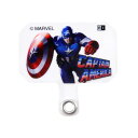 ストラップホルダー キャプテンアメリカ グッズ マーベル MARVEL スマホ ショルダー 全機種対応 ショルダーストラップ ストラップ ベルト 斜めがけ 落下...
