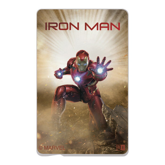 【マラソン限定 大特価】 アイアンマン ICカードステッカー デコシール 貼ってはがせる ICカード ステッカー シール MARVEL キャラクター グッズ スイカ パスモ 定期券 Suica PASMO