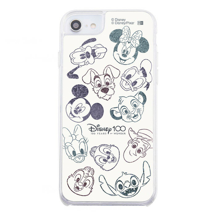 【マラソン限定 大特価】 iPhoneSE ケース Disney 100周年 グッズ ミッキー＆フレンズ iPhone SE3 SE2 8 7 カバー ソフト ソフトケース ハード ハードケース スマホケース スマホカバー