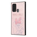 OPPO Reno5 A ケース ミニー 耐衝撃 衝撃吸収 ピンク リボン PINK オッポ Reno5A カバー ソフト ソフトケース ハード ハードケース スマホケース スマホカバー