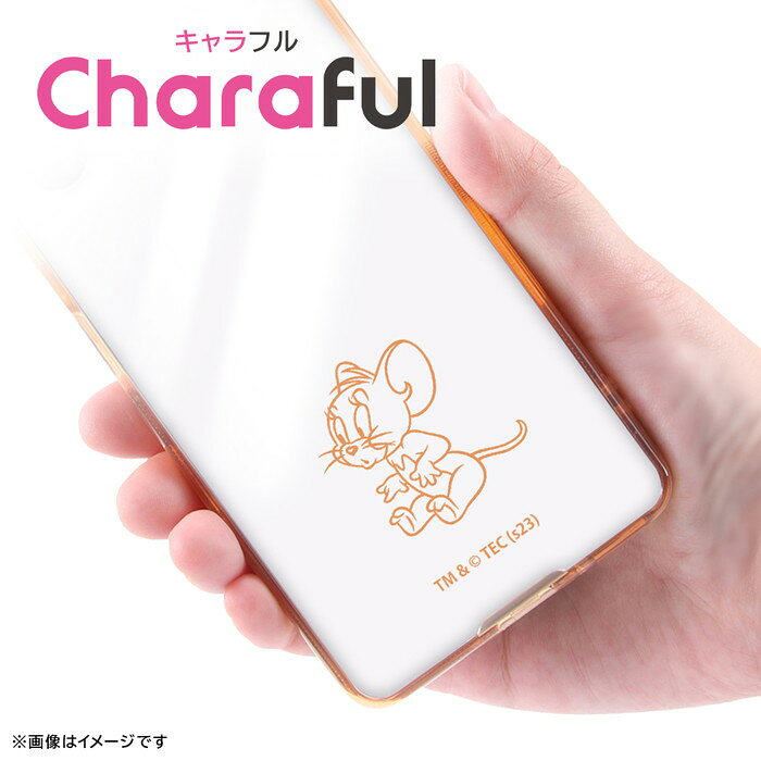 AQUOS wish3 ケース トムとジェリー クリア 透明 アクオスウィッシュ3 docomo SH 53D A302SH ワイモバイル AQUOSwish3 ソフト ソフトケース ハード スマホケース キャラクター かわいい 可愛い whitebang-10132487 ケース・フィルムのWhiteBang サンプル画像3