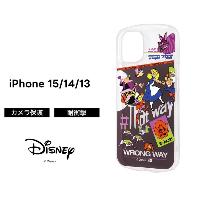 iPhone 15 케이스 신비한 나라의 앨리스 디즈니 클리어 케이스 14 13 iPhone14 iPhone13 클리어 소프트 케이스 스마트폰 케이스 투명 iPhone 14 iPhone 15 iPhone 13 캐릭터 귀여운 귀엽다