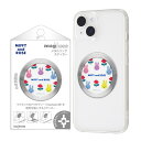 【お買い物マラソン 10%ポイント】ミッフィー miffy うさこ スマホ マグネット プレート シール メタルリング マグネットシール MagSafe 強力 ...
