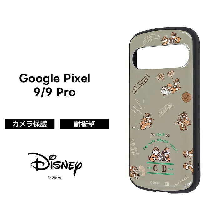 Google Pixel 9 케이스 캐릭터 칩과 데일 구글 픽셀 9 9Pro GooglePixel9 디즈니 내 충격 소프트 하드 스마트 폰 케이스 귀여운 귀엽다