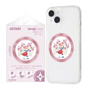 【お買い物マラソン 10%ポイント】リトルミイ キャラクター ムーミン スマホ マグネット プレート シール メタルリング マグネットシール 貼るだけ強力 磁石...