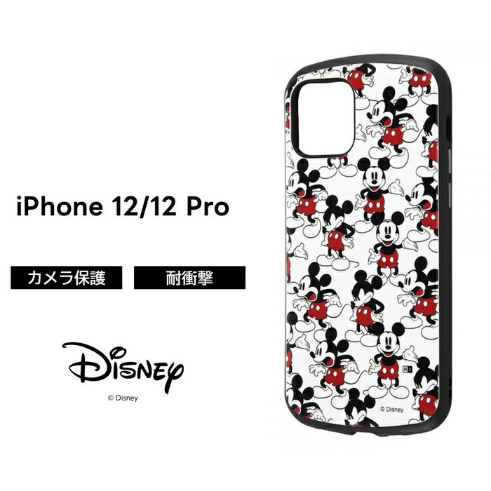 iPhone12 iPhone12Pro ディズニー ケース 耐衝撃 衝撃に強い 保護 傷に強い シンプ...