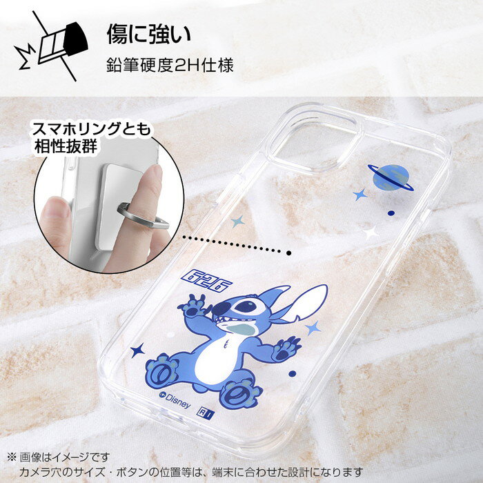iPhone13 Pro 6.1inch ケース ディズニー キャラクター ハイブリッド Clear Pop ス...