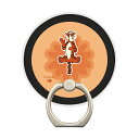 ティガー プーさん ディズニー マグネットシール 貼るだけ キャラクター かわいい マグネット メタルリング プレート 強力 磁石 着脱簡単 ワイヤレス充電 変...