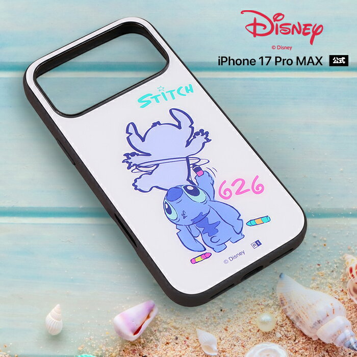 【全品ポイント最大10％UP】iPhone17ProMax ケース スティッチ かわいい アイフォン17プロマックス キャラクター ディズニー おしゃれ リロ＆スティッチ Stitch カメラ保護 耐衝撃 スティッチグッズ スマホ カバー ソフト ハード スマホカバー スマホケース iPhone17ProMax用のサムネイル