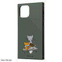 スーパーSALE 10%OFF【4日20:00~11日01:59】iPhone12 iPhone12Pro トムとジェリー カバー ケース 耐衝撃 衝撃に強い 保護 傷に強い スクエア ハード ソフト クッション KAKU スマホケース Hammer