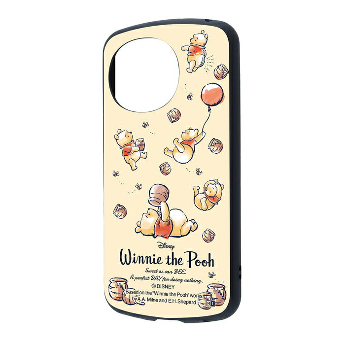 AQUOS sense10 ケース プーさん キャラクター アクオスセンス 10 9 sense9 SIMフリー SH-M33 docomo SH-53E au SHG14 SH-M29 かわいい ディズニー Disney Pooh シンプル カメラ保護 レンズ保護 耐衝撃 ハイブリッド カバー スマホカバー スマホケースのサムネイル