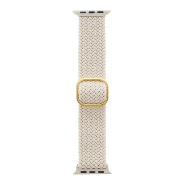 アップルウォッチ バンド ナイロン エクリュ ストレッチナイロン 38mm 40mm 41mm おしゃれ かわいい レディース スポーツ アップルウォッチ バンド Apple watch ベルト Apple watch バンド