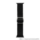 アップルウォッチ バンド ナイロン ブラック ストレッチナイロン 42mm 44mm 45mm おしゃれ かわいい レディース スポーツ アップルウォッチ バンド Apple watch ベルト Apple watch バンド(2)