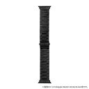 アップルウォッチ バンド ステンレス メタル ブラック 42mm 44mm 45mm おしゃれ かわいい レディース スポーツ アップルウォッチ バンド App...