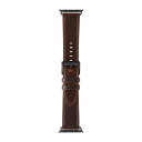 【お買い物マラソン 10%ポイント】アップルウォッチ バンド ベーシック レザー シンプル ブラウン 38mm 40mm 41mm おしゃれ かわいい レディース スポーツ アップルウォッチ バンド Apple watch ベルト Apple watch バンド(2)