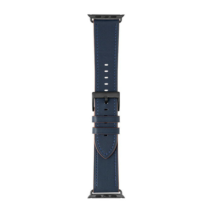 アップルウォッチ バンド ベーシック レザー シンプル ネイビー 38mm 40mm 41mm おしゃれ かわいい レディース スポーツ アップルウォッチ バンド Apple watch ベルト Apple watch バンド