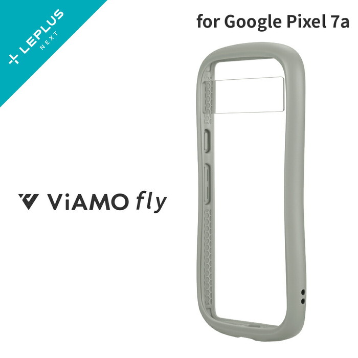 Google Pixel 7a ケース 耐衝撃 ハイブリッドケース ライトグレー グレー ぐれー モノトーン GooglePixel 7a グーグル ピクセル ...