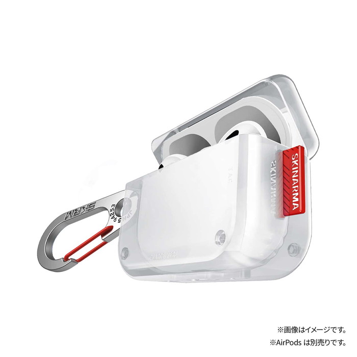 AirPods Pro 2 ケース 耐衝撃 ワイヤレス充電 かっこいい おしゃれ カラビナ 衝撃吸収 エアーポッズプロ2 第2世代 エアポッズプロ2 カバー