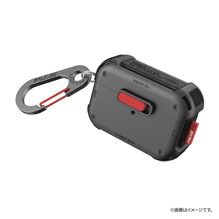 【全品ポイント最大10%UP】AirPods Pro 2 ケース 耐衝撃 かっこいい カラビナ 衝撃吸収 TPU ハイブリッド エアーポッズプロ2 第2世代 エ...