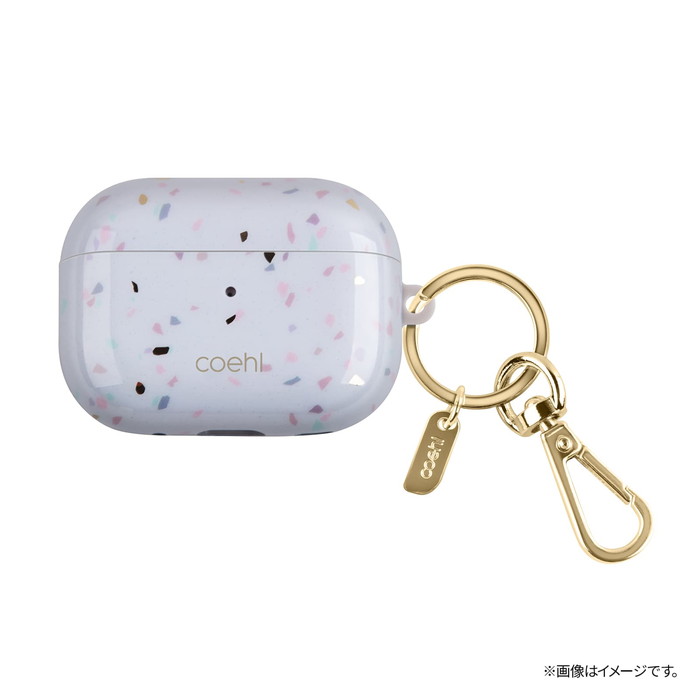 【全品ポイント最大10%UP】AirPods Pro 2 ケース かわいい おしゃれ クリア カラビナ キーリング ワイヤレス充電 防滴 耐衝撃 AirPods...