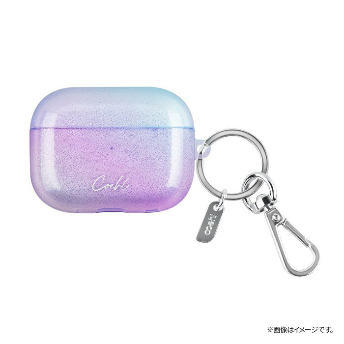 【全品ポイント最大10%UP】AirPods Pro 2 ケース かわいい おしゃれ クリア カラビナ キーリング ワイヤレス充電 防滴 耐衝撃 AirPods...