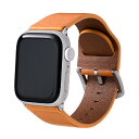 Apple Watch バンド ベルト PUレザーバンド キャメル 裏面耐水 アップルウォッチ 1 2 3 4 5 SE 6 7 (38/40/41mm) メンズ レディース 人気 おすすめ プレゼント(2)