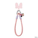 ハンドストラップ スマホ ミニーマウス ハンド ストラップ かわいい キャラクター ストラップホルダー ディズニー スマホアクセサリー 手首 おしゃれ
