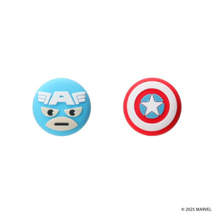 Nintendo Switch2 アナログスティックカバー キャプテン アメリカ マーベル joy-con ニンテンドースイッチ 2 ジョイスティック 保護カバ...