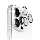 iPhone16Pro カメラフィルム カメラカバー カメラレンズプロテクター シルバー
