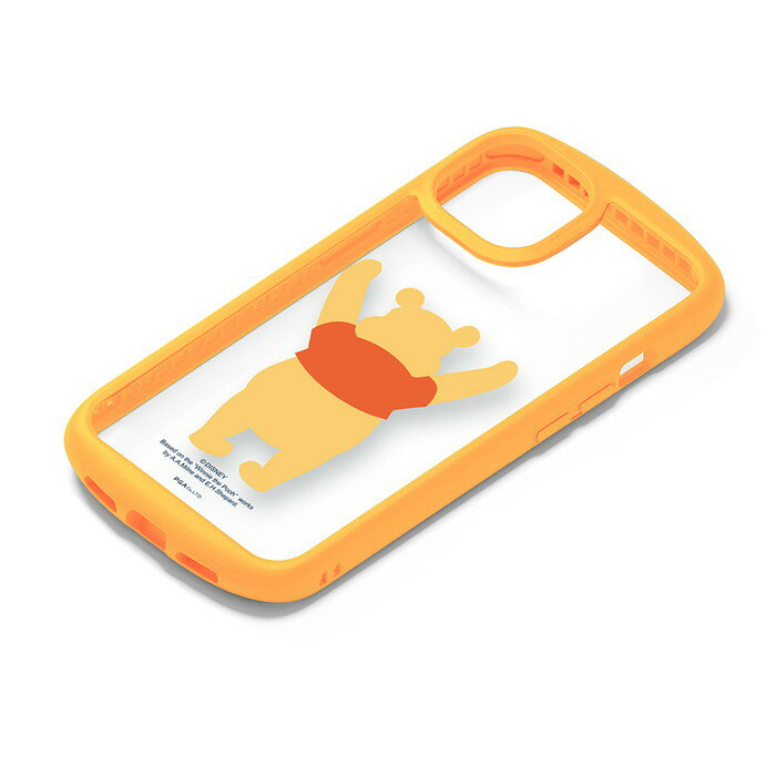【マラソン限定 P10倍】 iPhone13 Pro Max ケース プーさん 6.7inch ガラスタフケース くまのプーさん アイフォン13pro max カバー