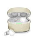 LinkBuds S ケース カバー ベージュ PUレザー LinkBudsS リンクバッズS リンクバッズエス かっこいい SONY ソニー イヤホン ケース...