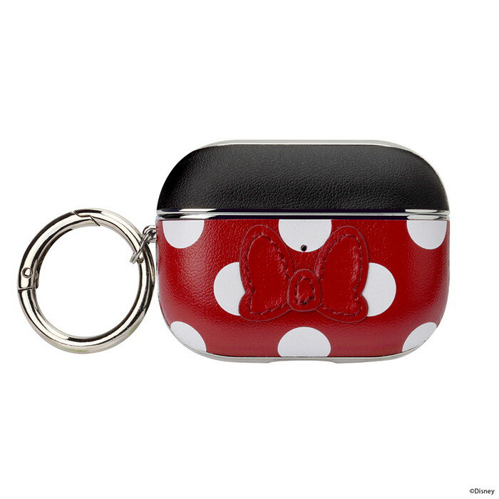 【全品ポイント最大10%UP】AirPods Pro 第2世代 第1世代 カバー ケース ディズニー ミニー ミニーマウス レザー 高級 AirPodsPro ...