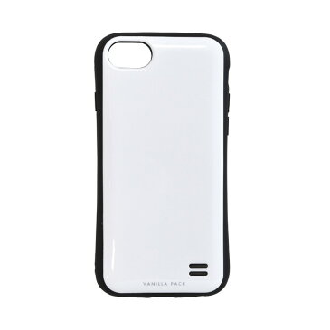 iPhone8/7/6s/6共用 干渉レスVANILLA PACK BK×WH