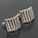 ティファニー スクエア メンズカフス カフリンクス コンビ シルバー925 750 1E1198 | Silver メンズ カフス ティファニー メンズファッシ...