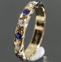 ショーメ CHAUMET トルサード リング 6.5号 K18YG イエローゴールド サファイヤ ダイヤ 箱保 レア物 E1814 | 指輪 レディース指輪 レディース指輪 ファッションリング 指輪 ゴールド指輪 指輪 レディース k18 指輪 ブランド【中古】