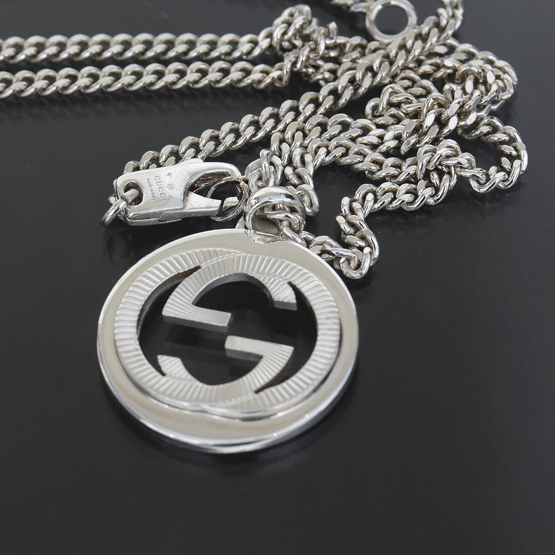 å GUCCI ͥå쥹 󥿡å С925 55cm E1357ͥå쥹 ǥͥå쥹 󥺥ͥå쥹 եåͥå...