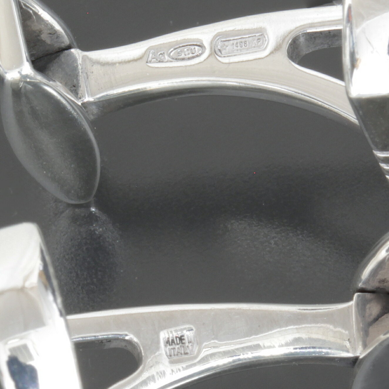 ブルガリ BVLGARI パレンテシ カフス メンズ Ag925 E1539 | メンズカフス メンズシ...