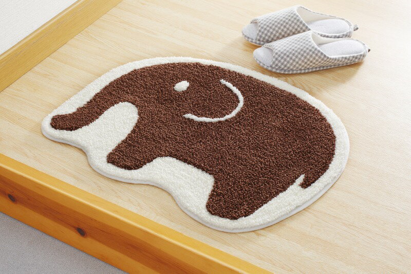 限定特価 ゾウ マット オレンジのみ 45×58の紹介画像2