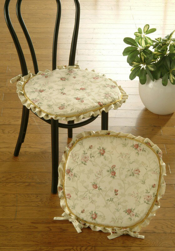 あす楽対応【40x38cm】馬蹄形クッション　ローザのサムネイル