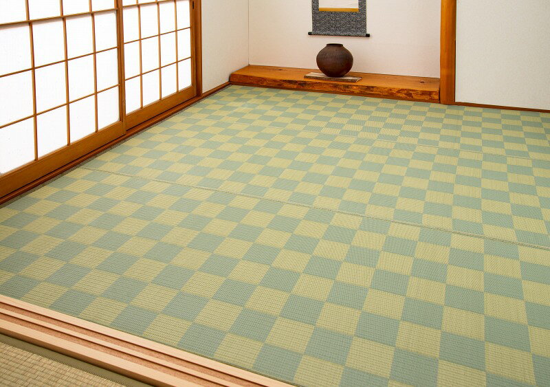Rakuten - 【PPカーペット市松】PPカーペット市松　4.5畳【261x261cm】