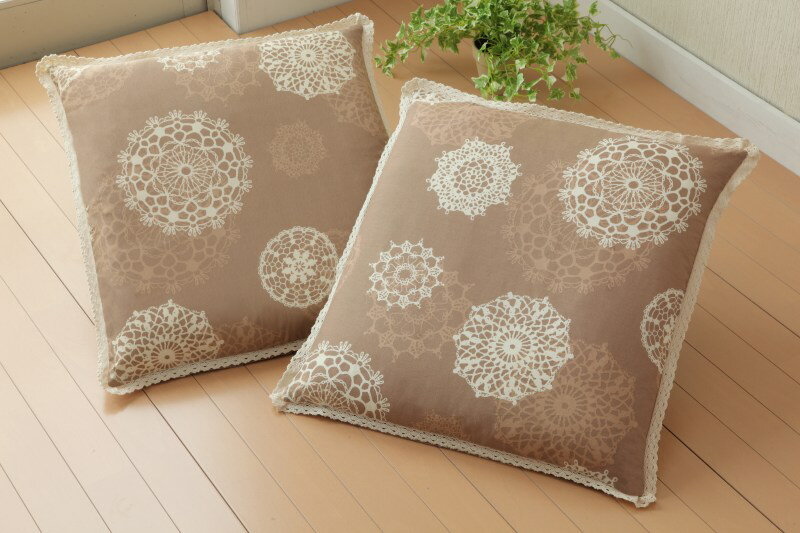 3枚まで1通のネコポス便　八端判　クッションカバー 　おしゃれ かわいい ナチュラル 【59x63cm】