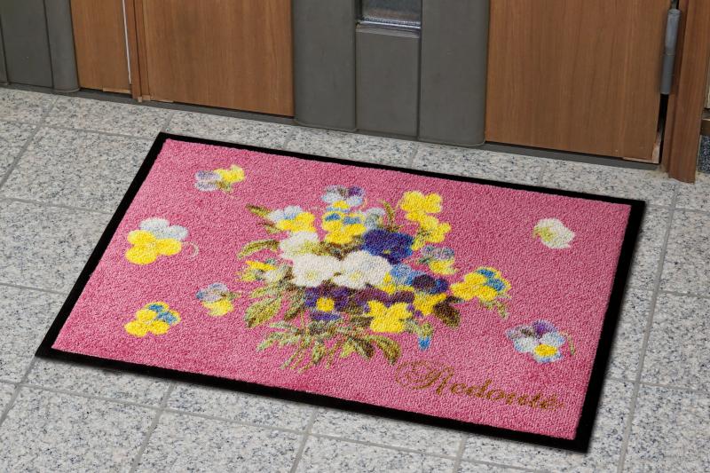 ルドゥーテ　エントランスマット　ボニータ　玄関マット【52X70】洗える 室内 屋内 エントランスマット 滑り止め　●